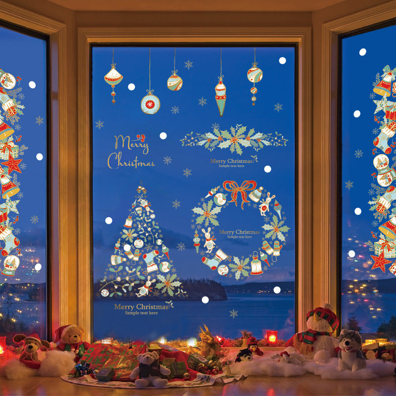 Christmas Glass Window Stickers Decoration