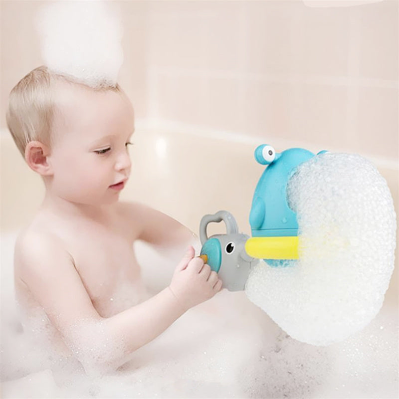 Bubble Machine Baby Bath Toy – Foam Maker and Bubble Blower for Bathtub, Pool, and Kids’ Water Play Games Toy Set