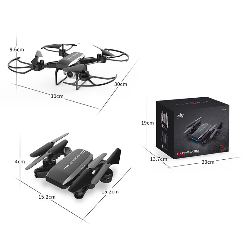 KY606D Foldable Quadcopter – WiFi FPV RC Drone for Beginners
