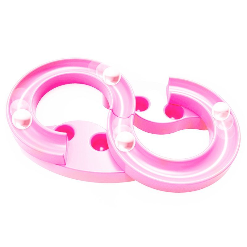 Sleek Metal Track Toy Set Unisex Stress Controller Kit