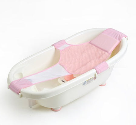 Cotton Baby Bath Net – Non-Slip Newborn Bath Support Universal Mesh