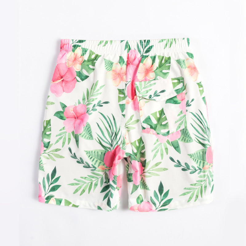 Children's Beach Shorts – Boxer Swimming Trunks
