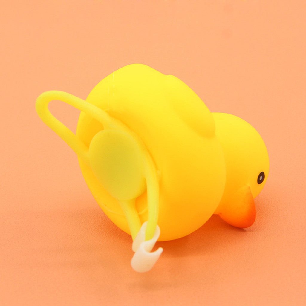 Children's scooter small yellow duck headlight