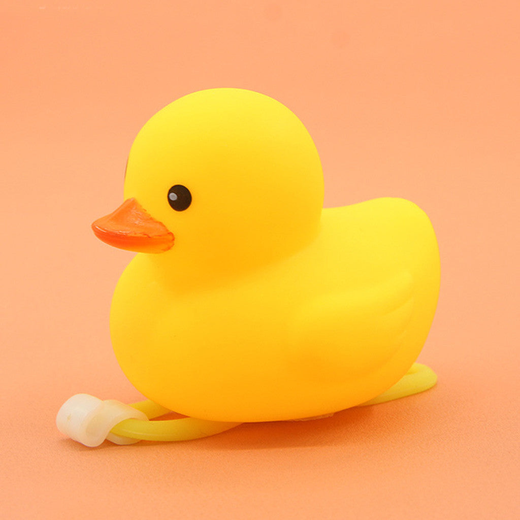 Children's scooter small yellow duck headlight
