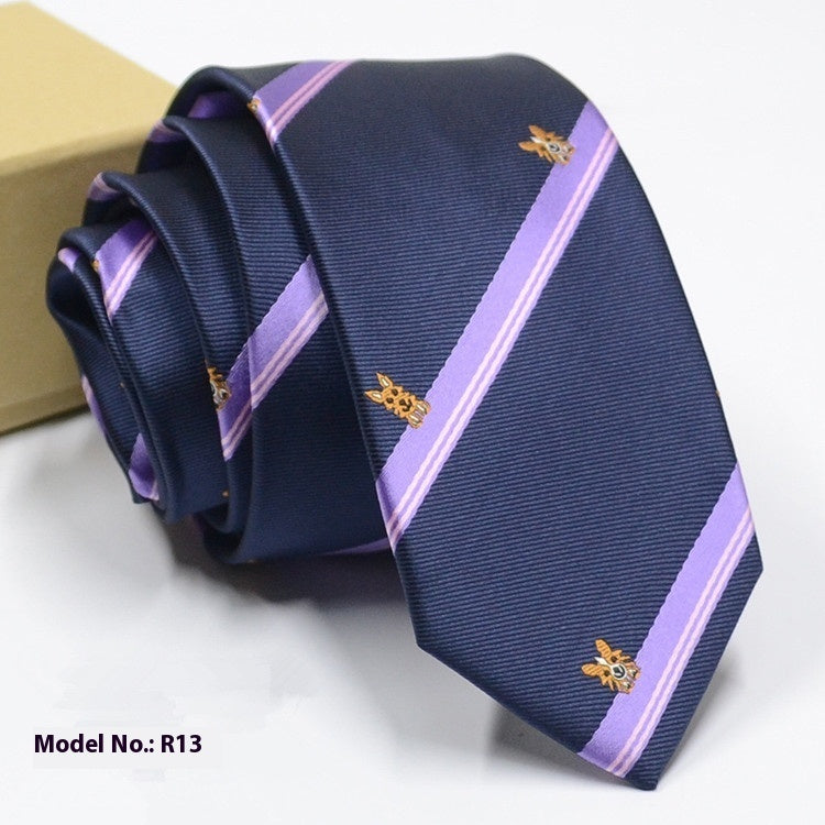 Exquisite Jacquard Wedding Groom Tie
