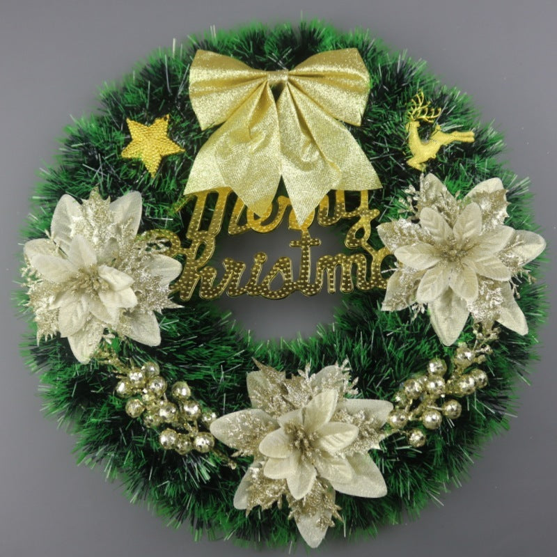 Christmas Festival Wreath Door and Window Hanging Decoration
