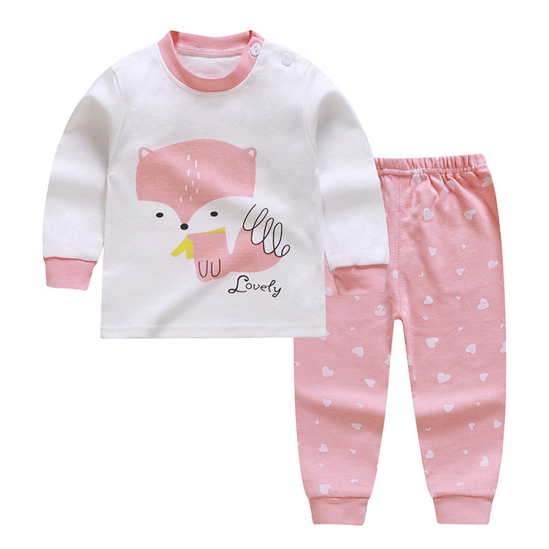 Boys And Girls, Infants Autumn Clothes And Long Trousers Home Service