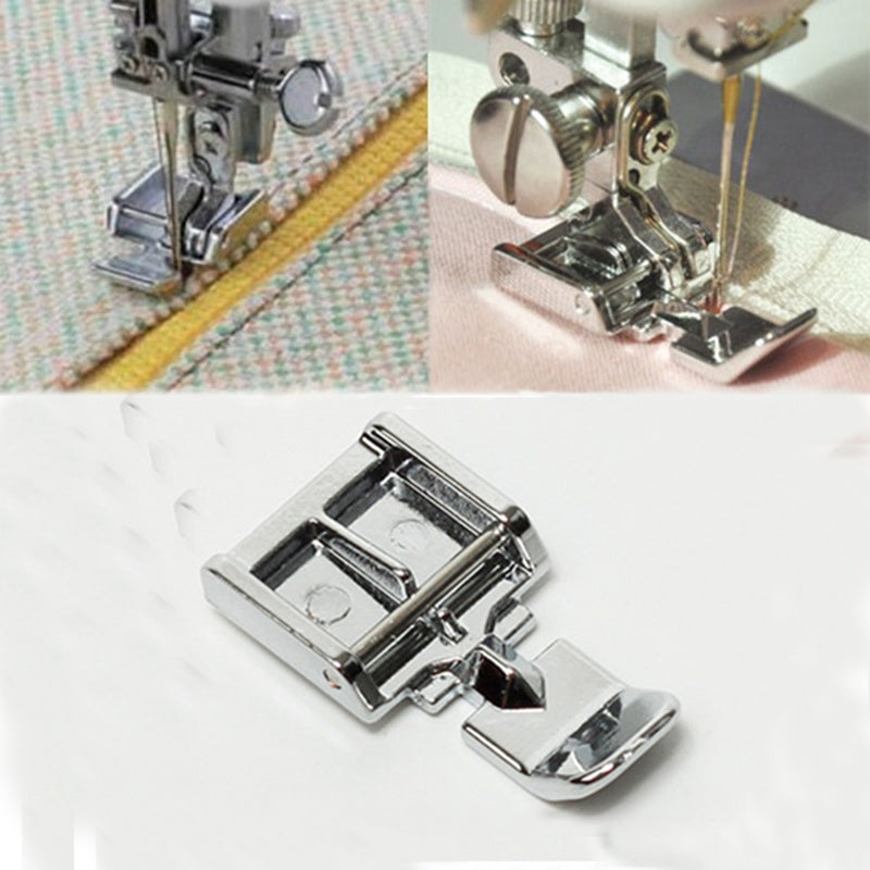 Home Sewing Machine Single Side Upper Zipper Foot Accessory