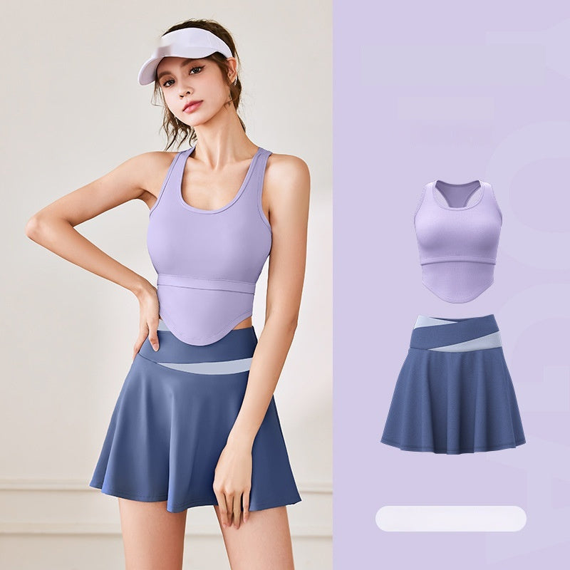 Sports Underwear Women's Wide Shoulder Beauty Back Wear-free Bra Back Suit
