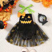 Halloween Cute Mesh Jumpsuit Women