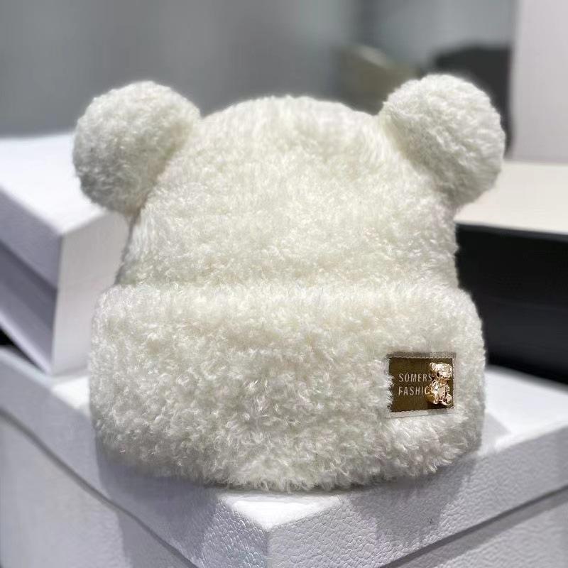 Plush Fisherman Hat, Leopard Fur Bucket, Protection Hat