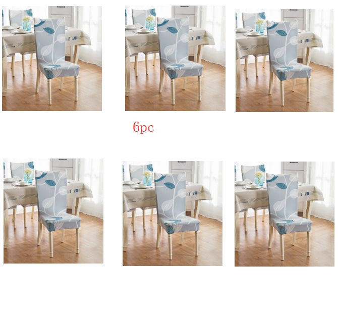 Elastic Siamese Solid Color Stretch Office and Hotel Chair Cover