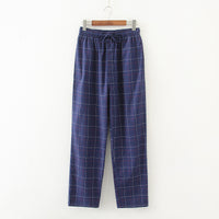 Purplish Blue Plaid Thin