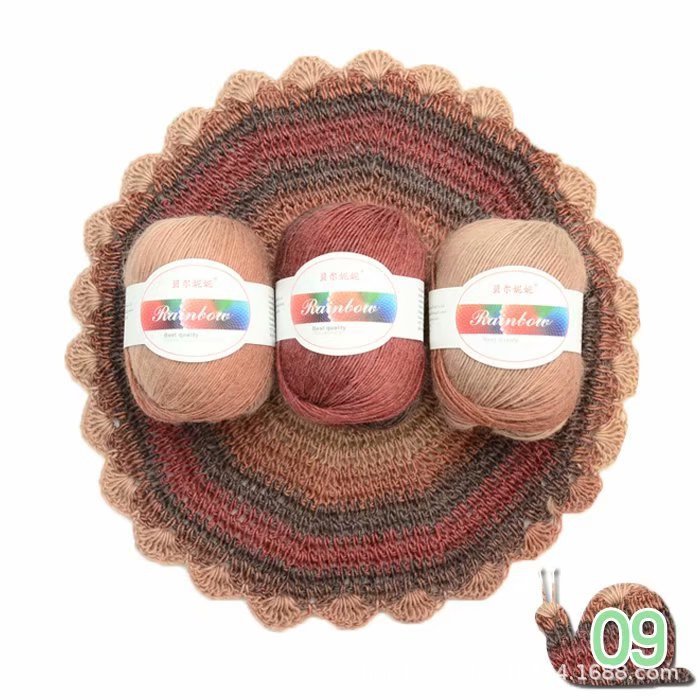 Rainbow Ball of Yarn – Colorful Knitting and Crochet Supplies
