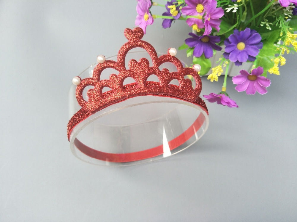 Baby Crown Headdress – Soft & Adjustable Party Hair Accessory