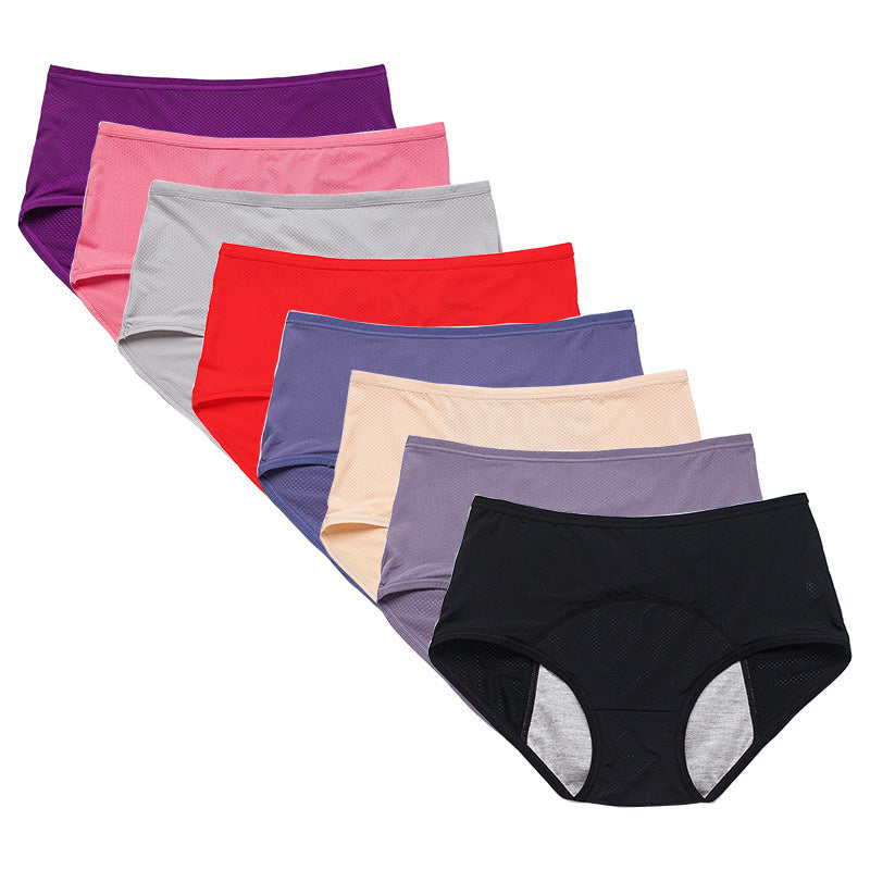 Women’s Breathable Mesh Period Underwear – Front & Back Leak-Proof