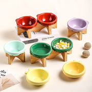 Cat Bowl Cat Ceramic Dog Drinking Water