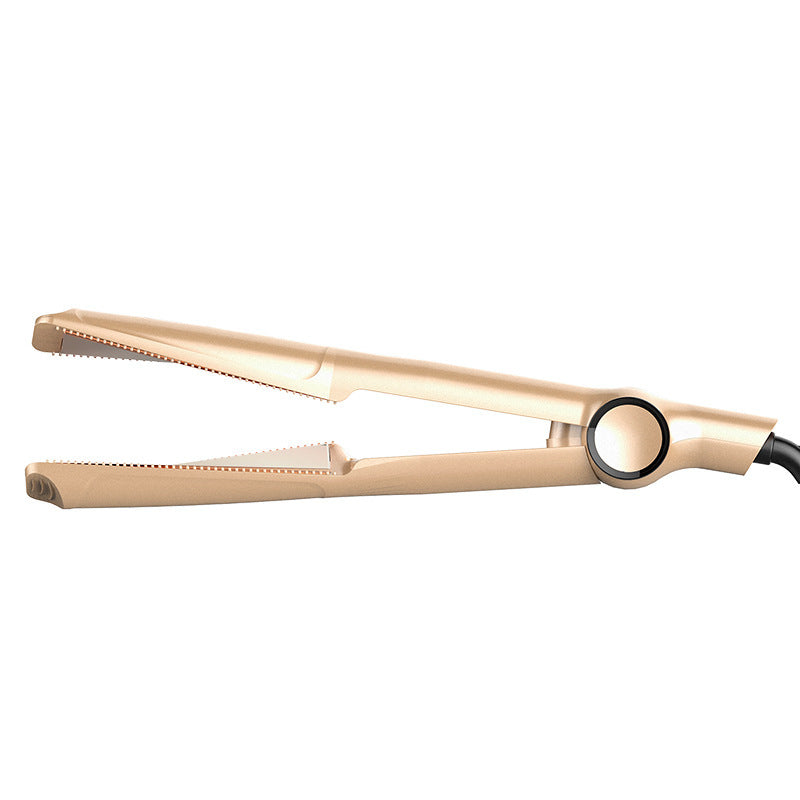 2-in-1 Professional Hair Straightener and Crimper Wet/Dry Curling Comb