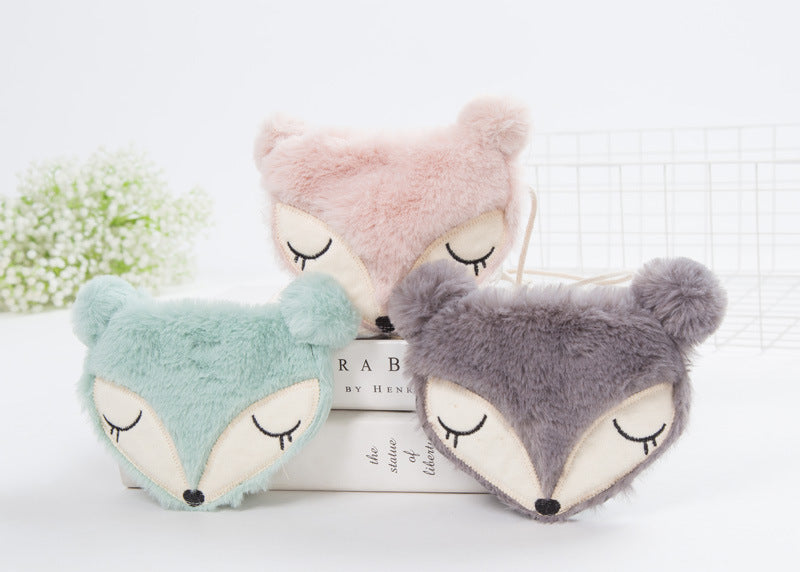 Cute Cartoon Fox Mini Shoulder Bag – Baby & Kids Cloth Messenger Backpack