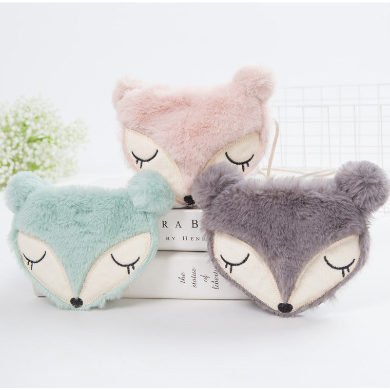 Cute Cartoon Fox Mini Shoulder Bag – Baby & Kids Cloth Messenger Backpack