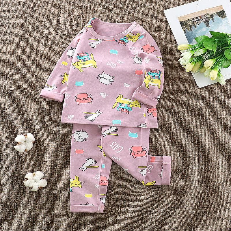 Big children's underwear set in autumn