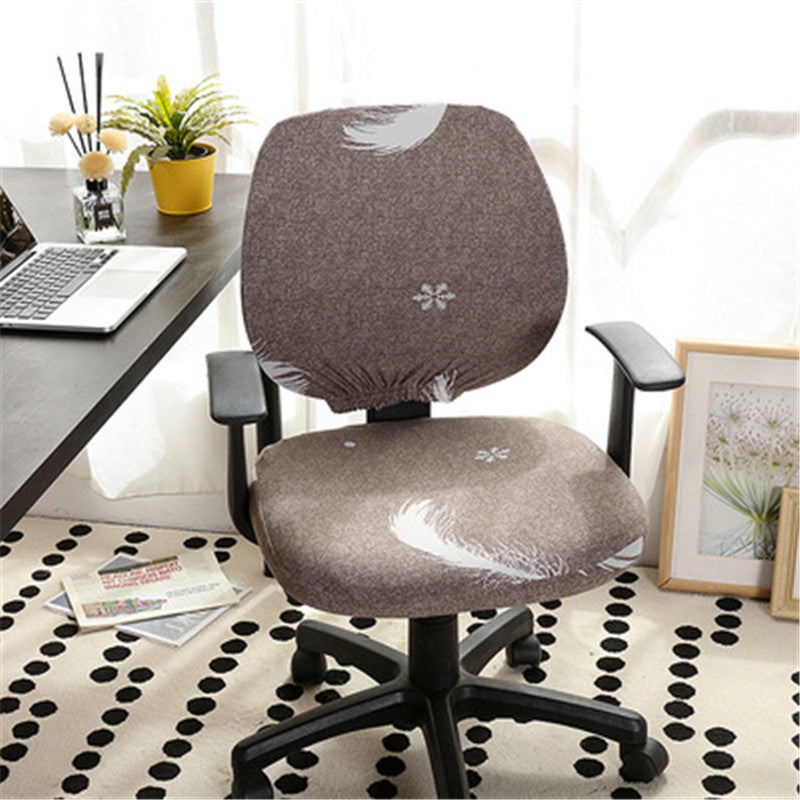 Modern Pastoral European-American Style Office Computer Chair Cover