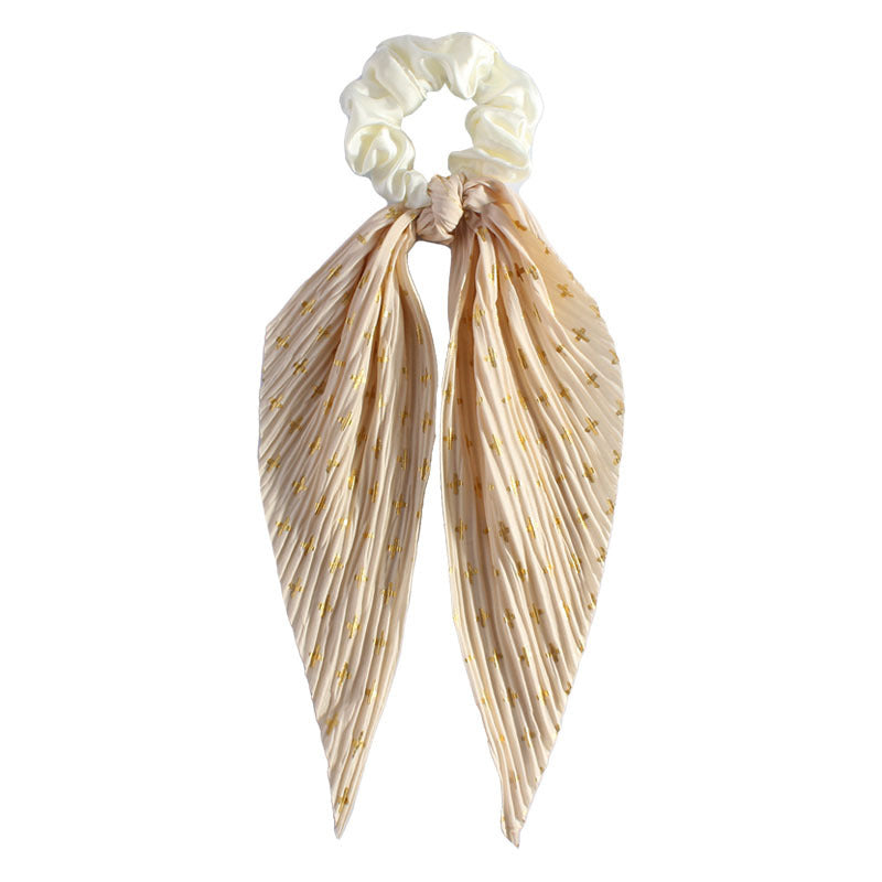 Silk Floral Head Rope Elastic Hair Band For Women Gift