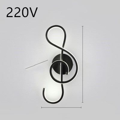 Silicone Shade LED Bedside Wall Lamp Button Switch