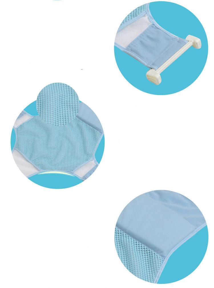 Cross Baby Net Bath Bed – Soft Support for Newborn Bathing (0–3 Years)