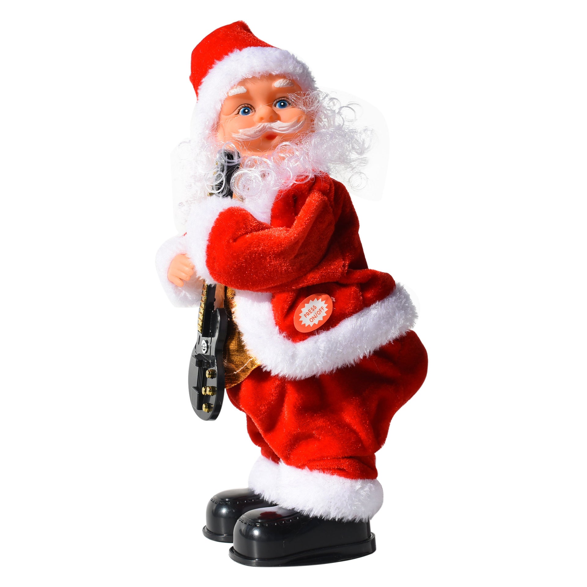 Electric Dancing Santa Claus Music Christmas Ornament