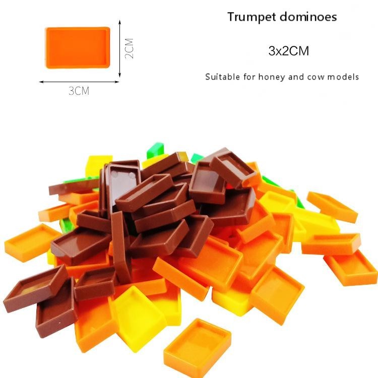 Puzzle domino car electric train with sound and light music automatic licensing electric car toy