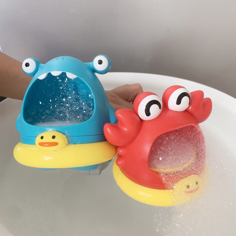 Bubble Machine Baby Bath Toy – Foam Maker and Bubble Blower for Bathtub, Pool, and Kids’ Water Play Games Toy Set