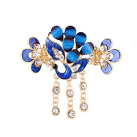 Peacock blue