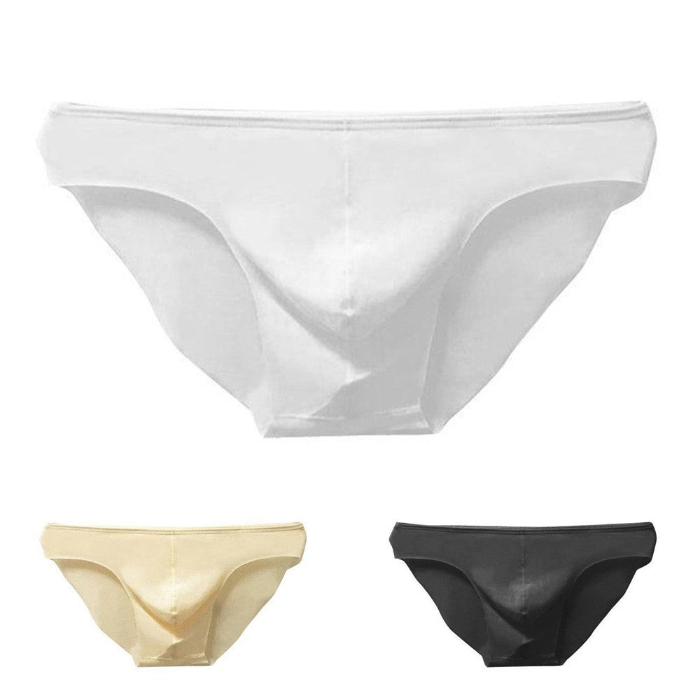 Men's Underwear Triangle Ice Silk Seamless