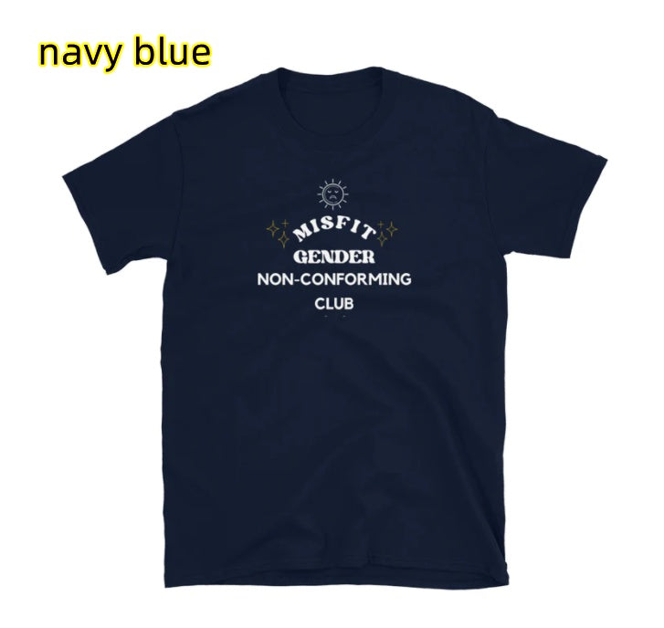European And American Digital Printing Casual Round Neck Short Sleeves T-shirt