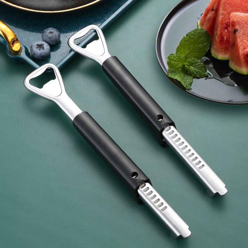 2-in-1 Adjustable Stainless Steel Can & Beer Bottle Opener – Multifunctional Kitchen Tool