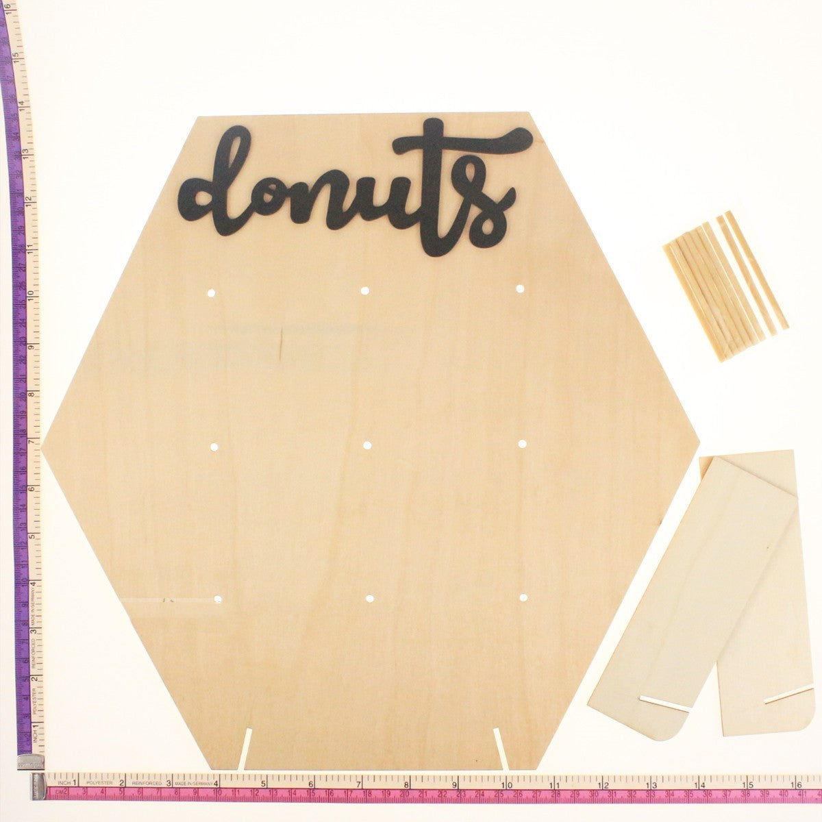Wooden Doughnut Rack Wedding Supplies