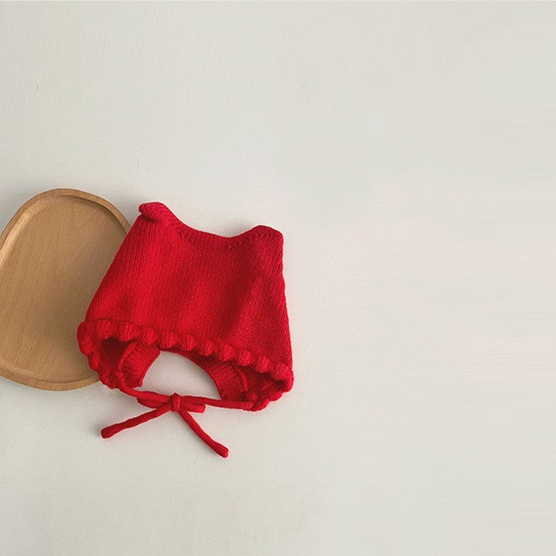 Knitted Ear Protection For Autumn Baby