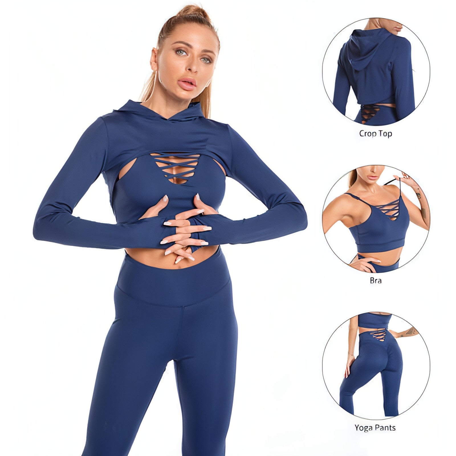Yoga Fitness Leggings Sports Gym Outfits Damit 