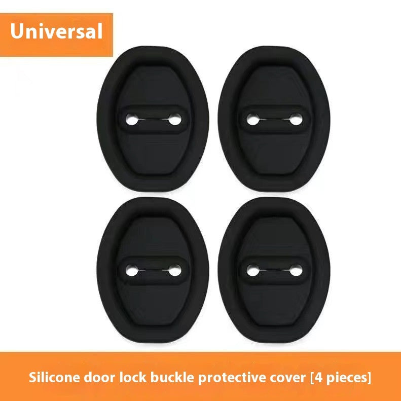Car Damping PVC Door Lock Crash Pad
