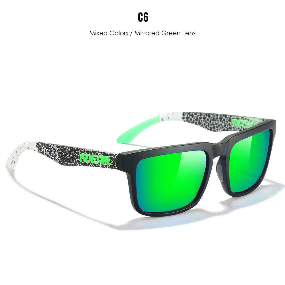 Polarized Square Outdoor Sunshade Sunglasses