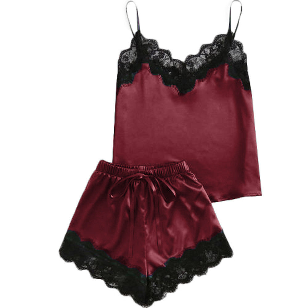 European And American Style Lace Lace Sling Women's Suit
