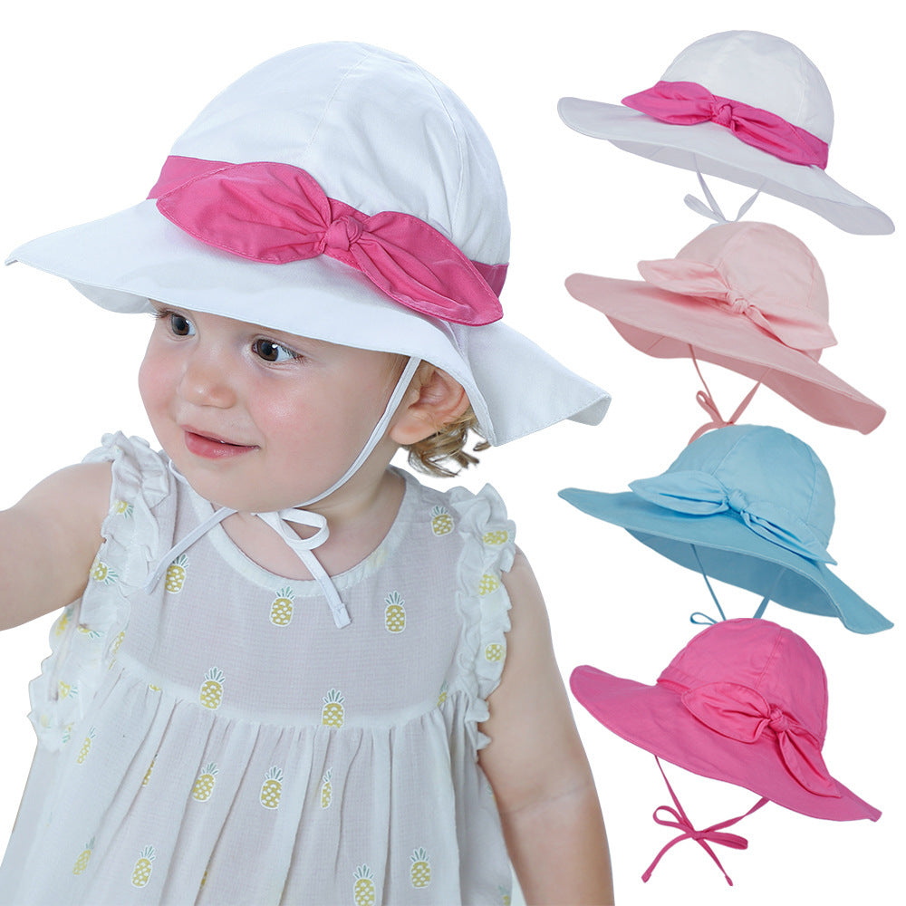 Baby Hat Summer Cotton European And American Floral