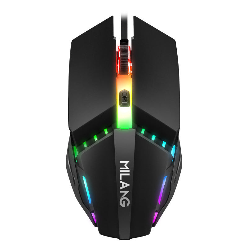 Single-Handed Mechanical Keyboard & Mouse Combo – Gaming Set
