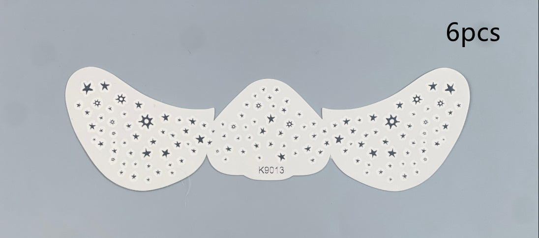 Freckle Tattoo Stickers – Waterproof Gold Dot Face & Eye Makeup Stickers for Women