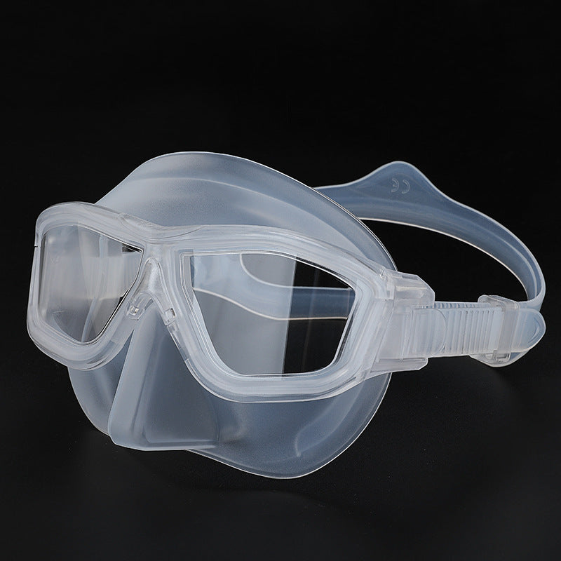 Professional Anti-fog Big Box Glasses Head Free Diving