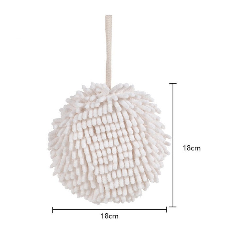 Absorbent Hand Wipe Ball – Quick-Dry Cleaning Tool for Kitchen & Bathroom