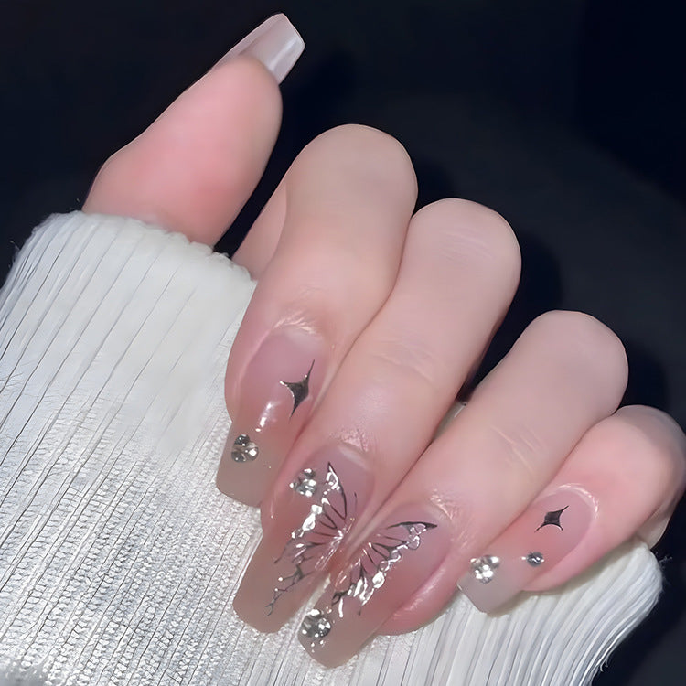 Hand Worn Nail Piece In China-Chic Red In The Year Of The Snake