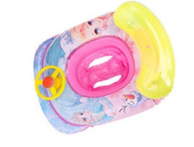 New Spot Baby Flamingo Kart Swimming Ring