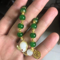 S35 Jade Hare Bracelet